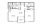 1 Bed 1 Bath - 1 bedroom floorplan layout with 1 bath and 853 square feet.